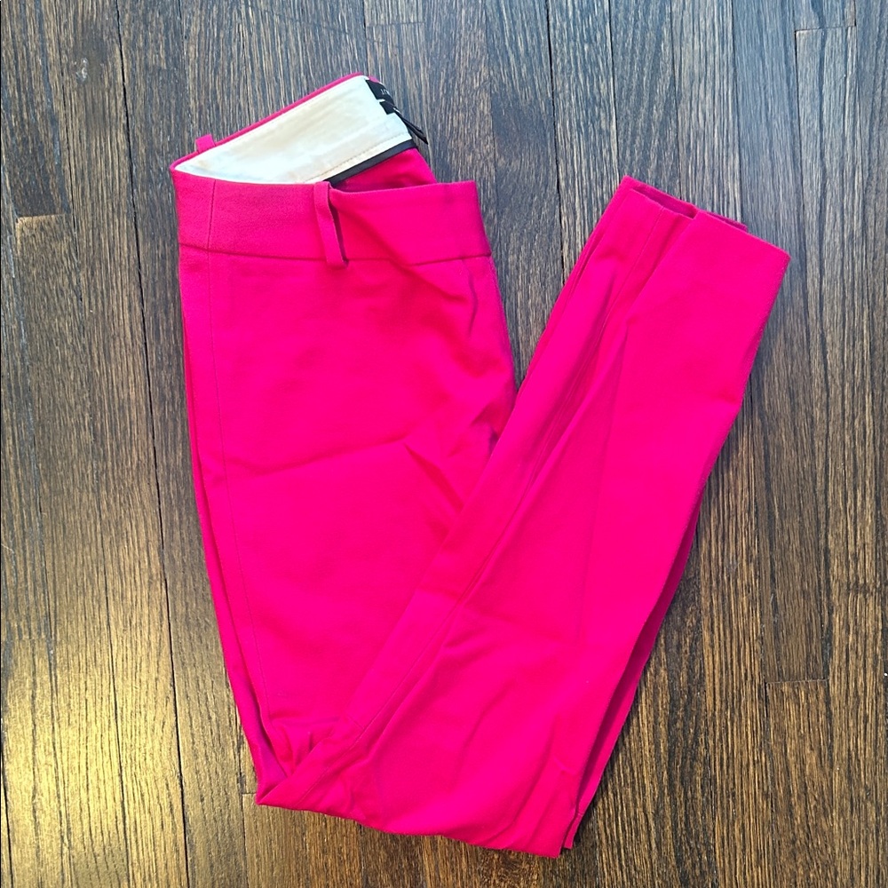 J. Crew Pink Ankle Cropped Pants